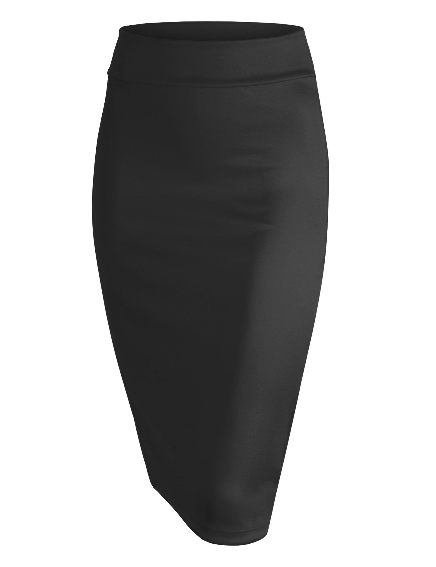 Everyday Slim Fit Midi Pencil Skirt
