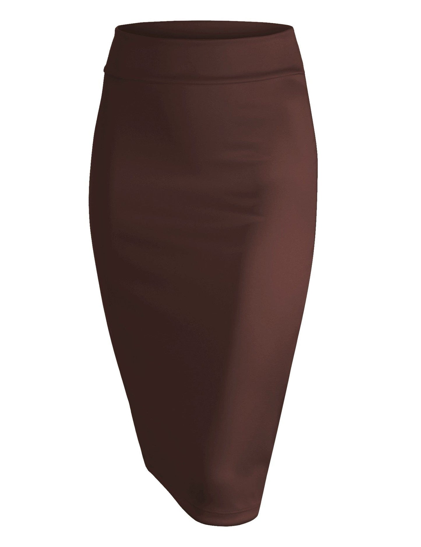 Everyday Slim Fit Midi Pencil Skirt