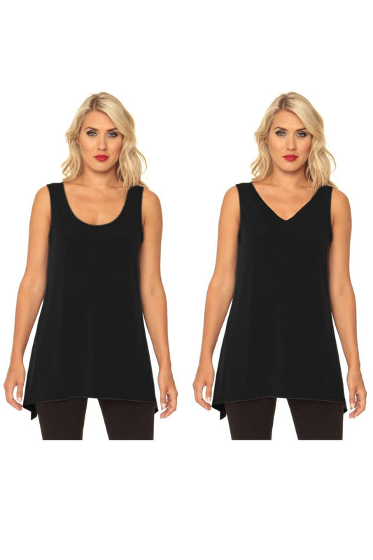 Reversible Straight Hem Tank Top