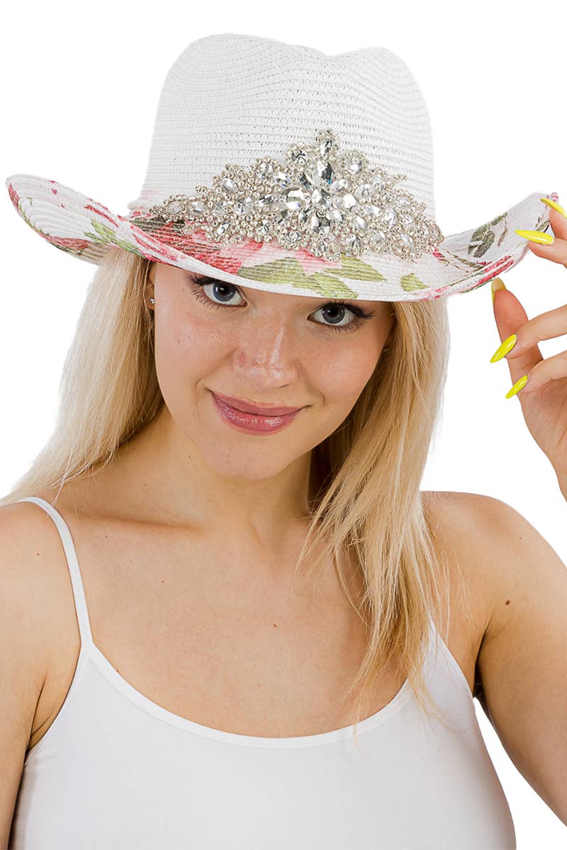 Tiara Rose Cowboy Hat